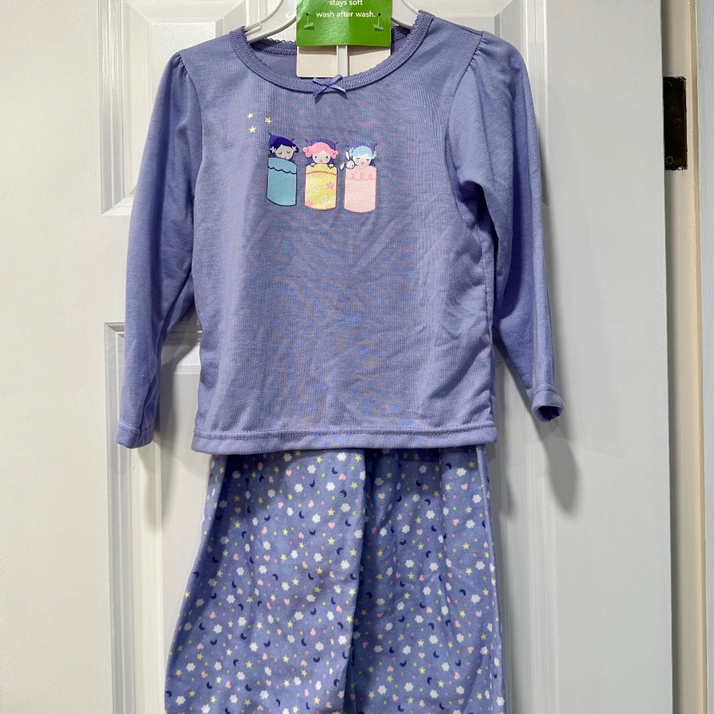 Carter’s Pajamas 2 Piece Set Toddler Girls Size 3T NEW with Tag